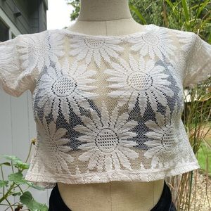 Lace Crop Top